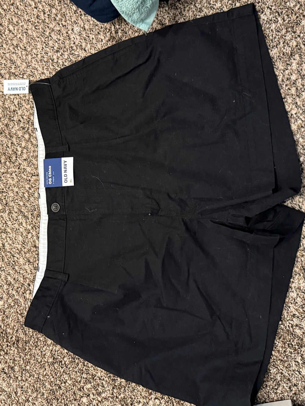 Old Navy women’s XL chino Black Chino Shorts